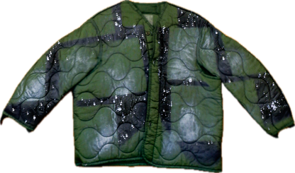 SpAcE Camo Quilted  Liner Jacket (Large)