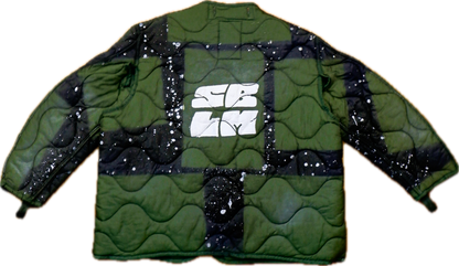 SpAcE Camo Quilted  Liner Jacket (Large)