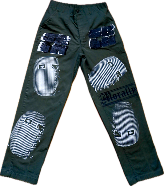 "Morally" Green Pants (34x32)