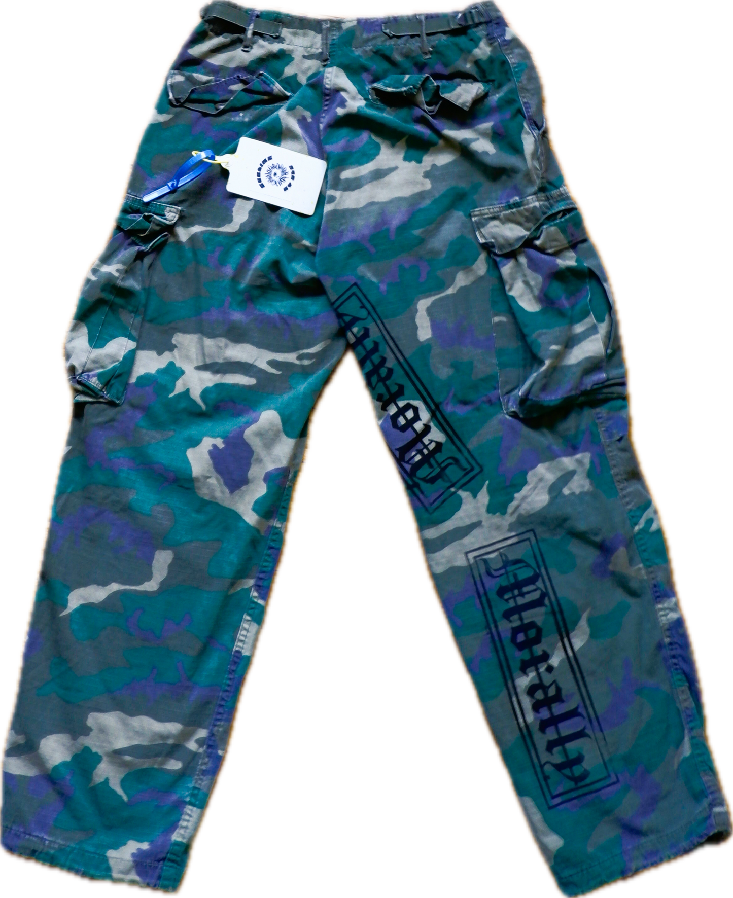 BDU "MORALLY" Green Pants (Small)