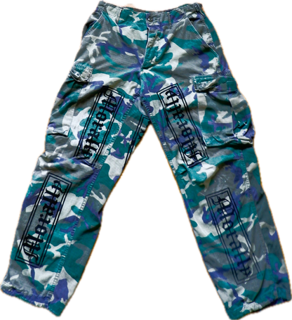 BDU "MORALLY" Green Pants (Small)